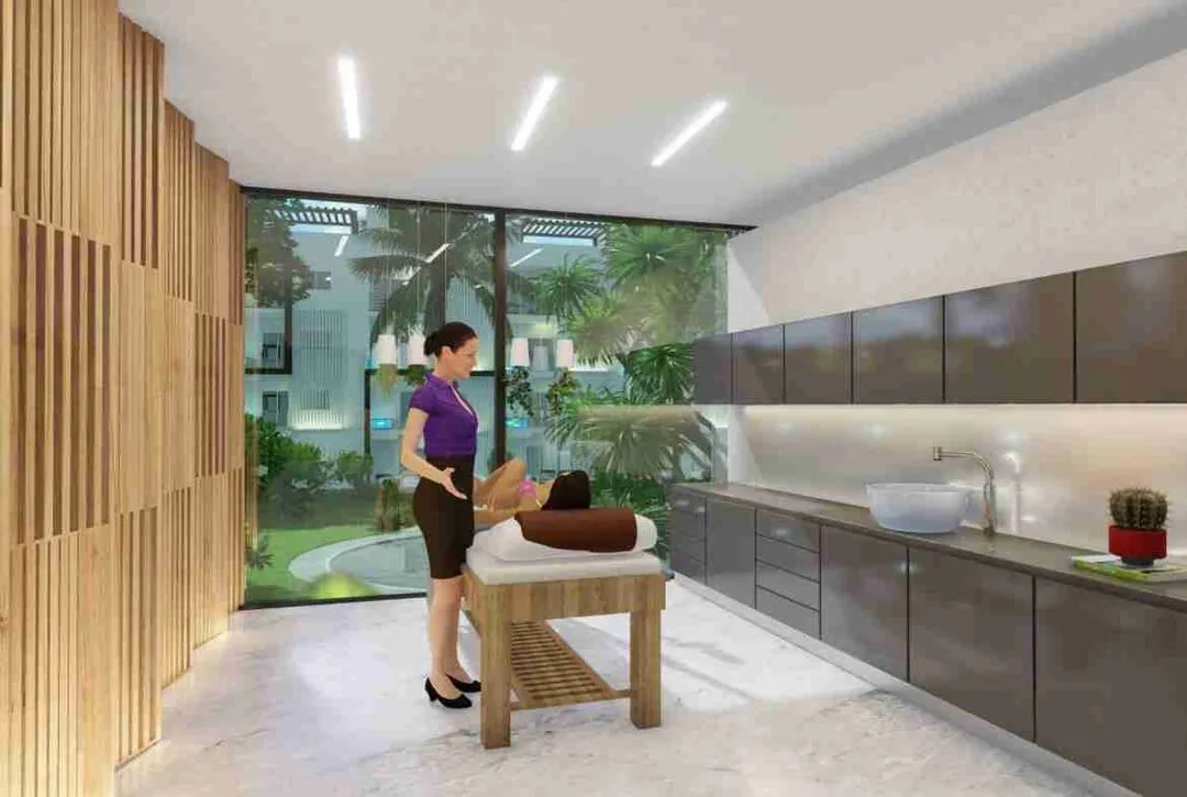Spledind 2BR Punta Cana condo for sale Minipool and Yard Arts Residences 8