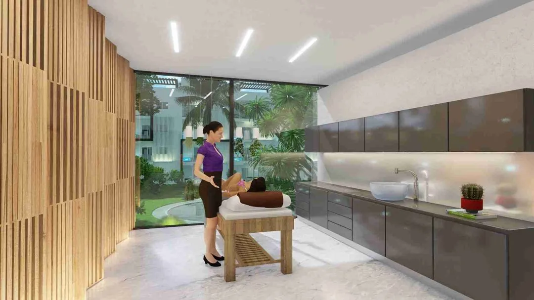 Spledind 2BR Punta Cana condo for sale Minipool and Yard Arts Residences 8