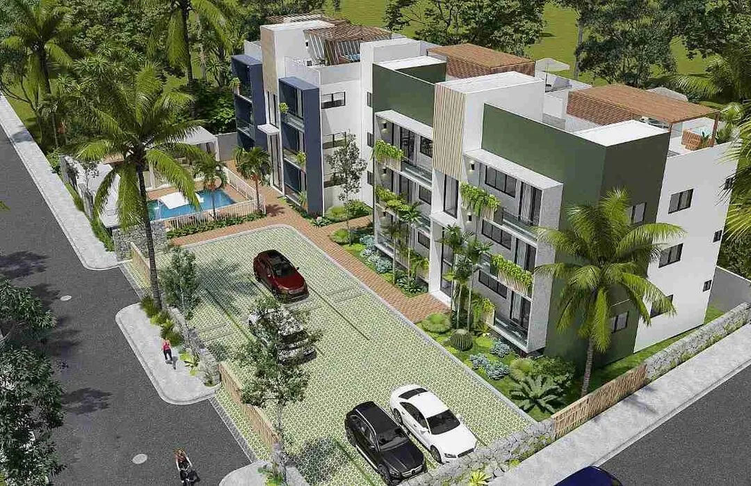 Beautiful 1BR Condo for sale Punta Cana pool. Luz del este 22.1