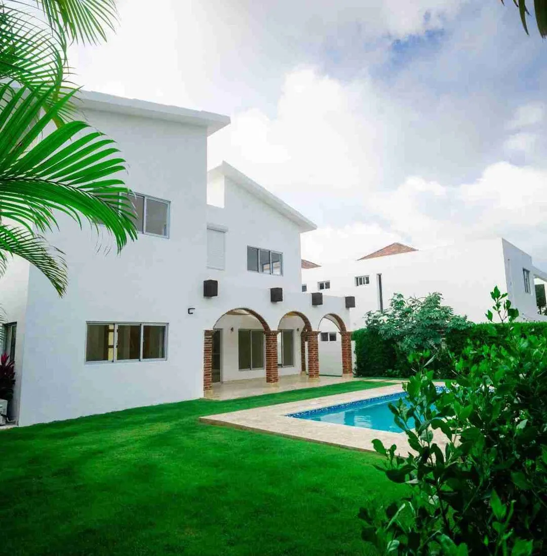Gorgeous 3BR Villa for sale Punta Cana pool. 5