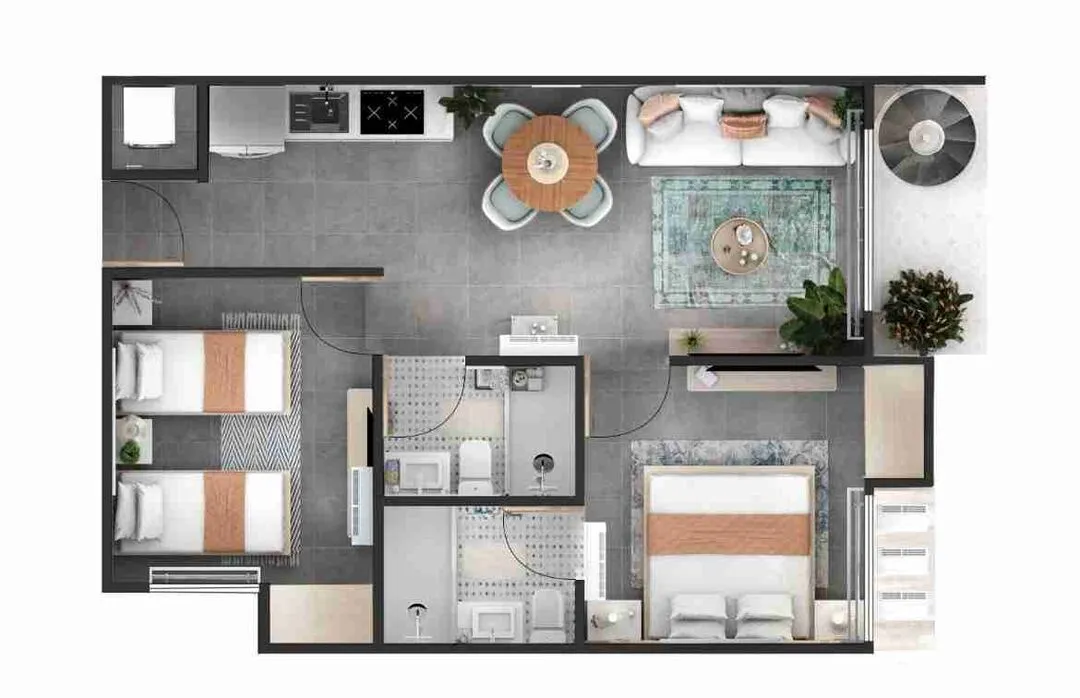 Incredible 2BR Condo for sale with jacuzzi and Pool views 34 2