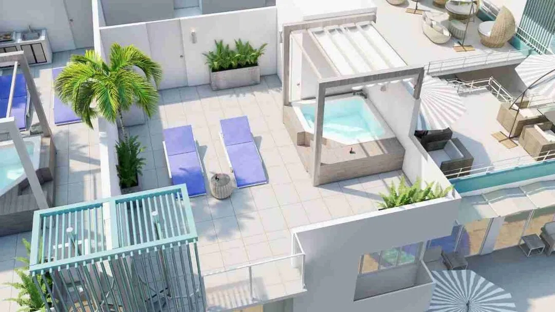 Incredible 2BR Condo for sale with jacuzzi and Pool views 51 2