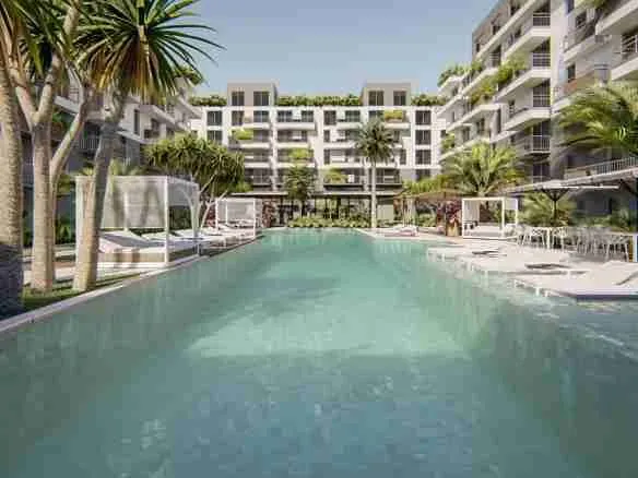 Modern 1BR Condo for sale ideal for invest Punta Cana las nubias.1 1