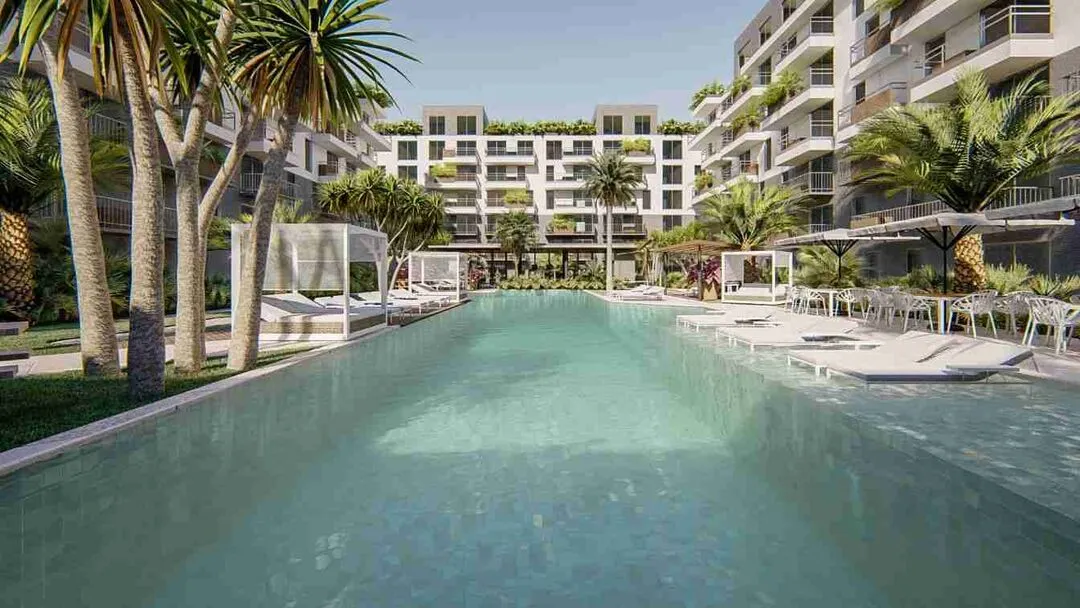 Modern 1BR Condo for sale ideal for invest Punta Cana las nubias.1 1