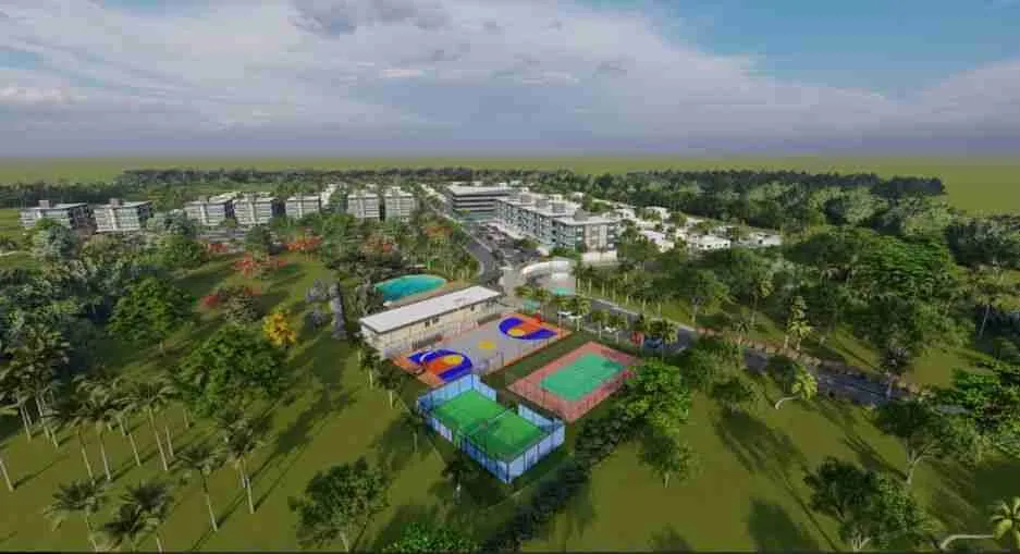 Spacious 2BR Townhouse for sale Punta Cana Pool and Clubhouse. 18