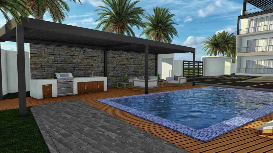 Splendid 2BR Punta Cana apt for sale Pool. 11 1