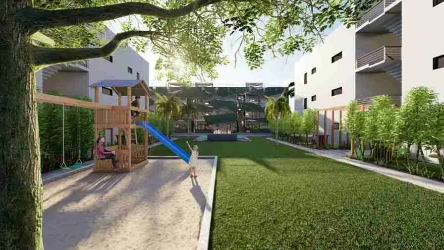 Beautiful 2BR Condo for sale with pool and garden Punta Cana 2