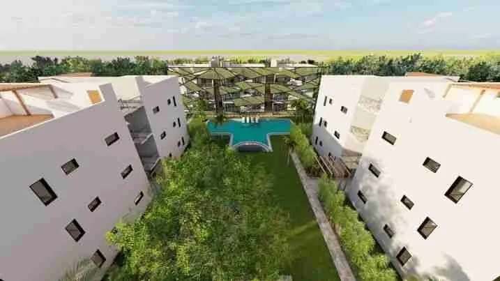 Beautiful 2BR Condo for sale with pool and garden Punta Cana 4