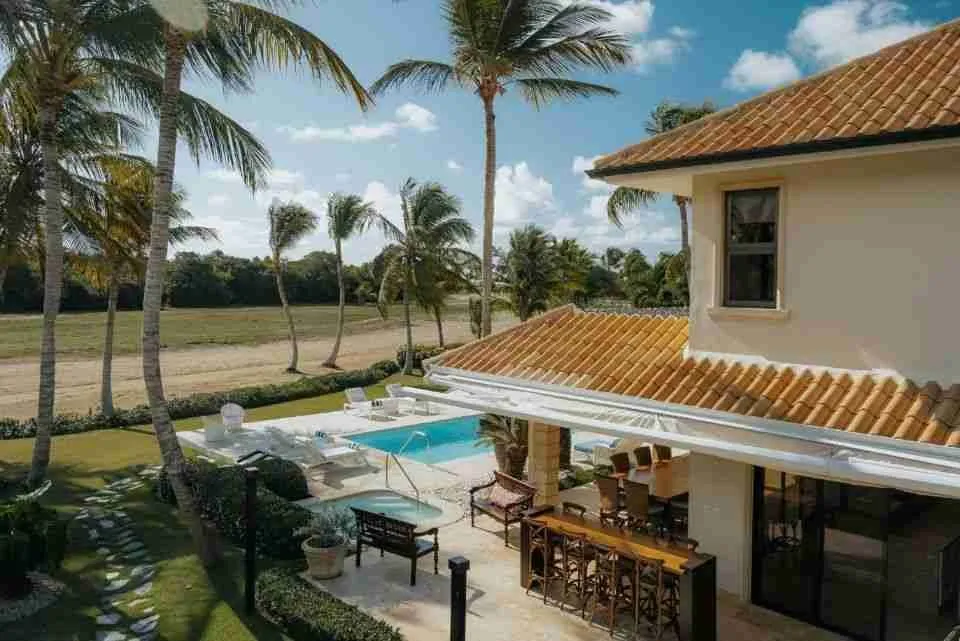 Breathtaking 7BR Villa for saleFully furnished with golf views in Punta Cana 53