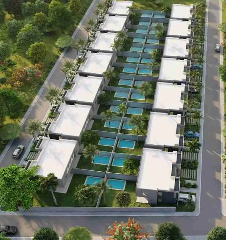 Luxury 3BR Punta Cana Townhouse for sale pool. 2