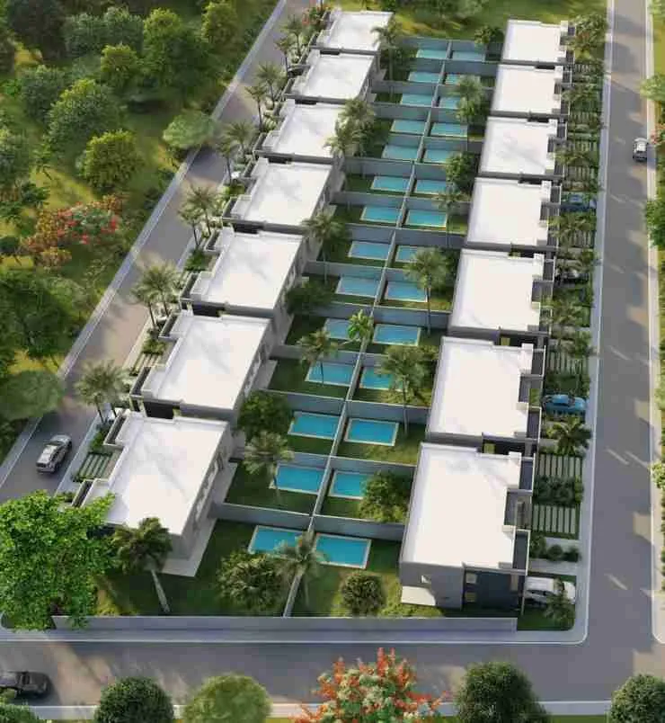 Luxury 3BR Punta Cana Townhouse for sale pool. 2