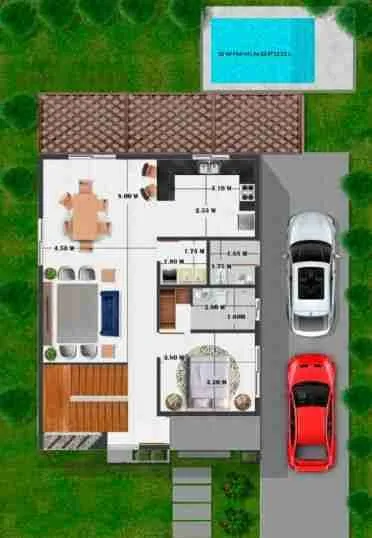 Luxury 3BR Villa for sale in Punta Cana with pool and Balcony