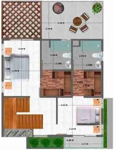 Luxury and Charming 3BR Villa for sale with pool and Balcony 5