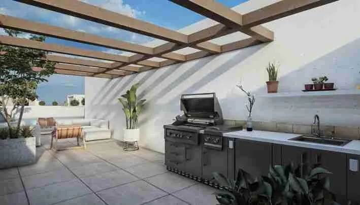 Modern 1BR Condo for sale with large pool near the beach Punta Cana 4