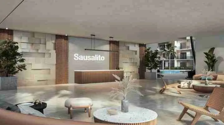 Modern 1BR Condo for sale with large pool near the beach Punta Cana 7