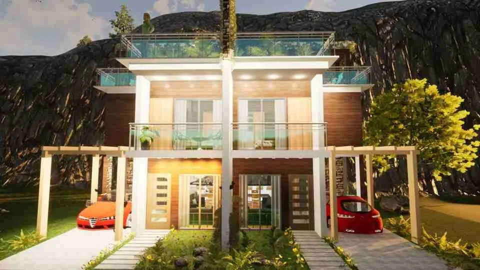 Spacious 2BR Punta Cana Townhouses for sale with Balcony. 13