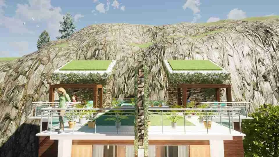 Spacious 2BR Punta Cana Townhouses for sale with Balcony. 15