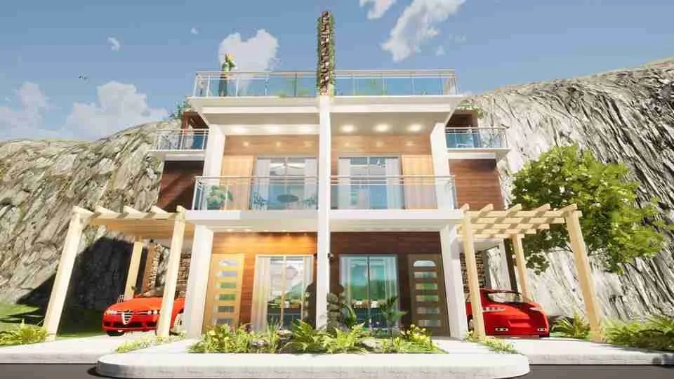 Spacious 2BR Punta Cana Townhouses for sale with Balcony. 18