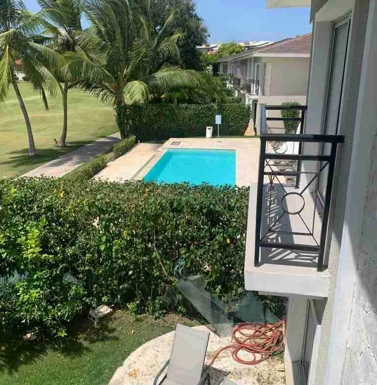 Stunning 3BR Condo for sale Fully Furnished with garden and golf views in Punta Cana 2