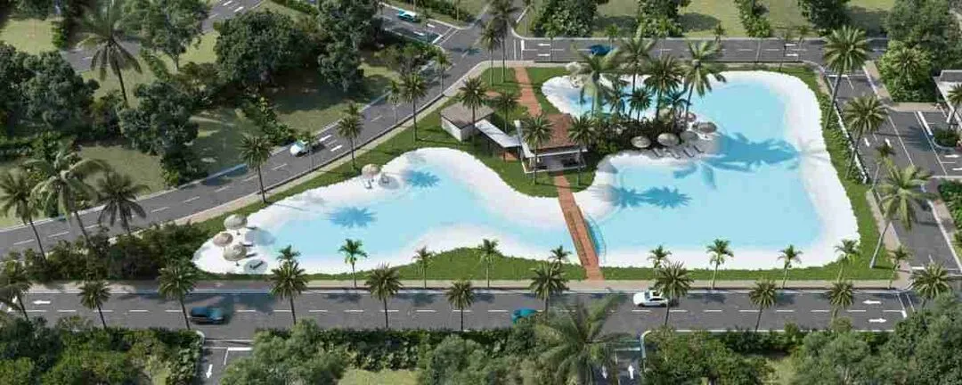Wonderful 2BR Punta Cana Villa for sale large pool 1