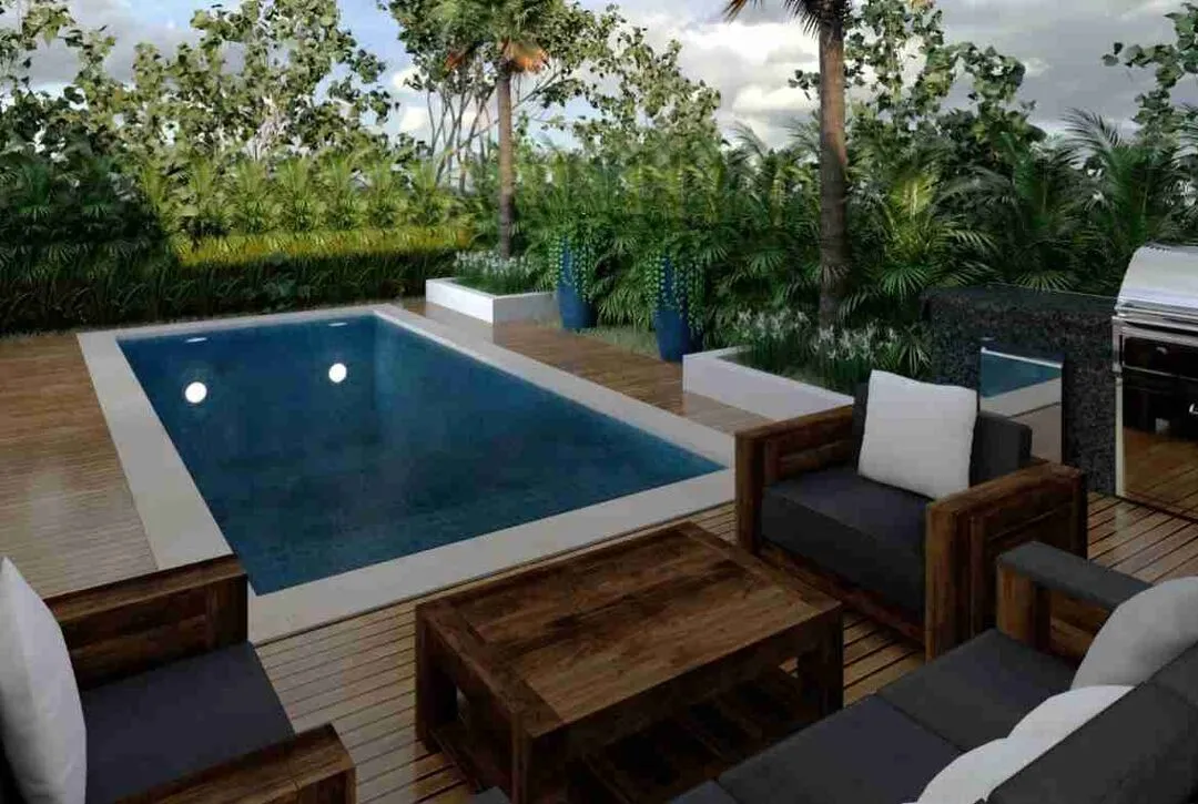 Wonderful 2BR Punta Cana Villa for sale large pool 13