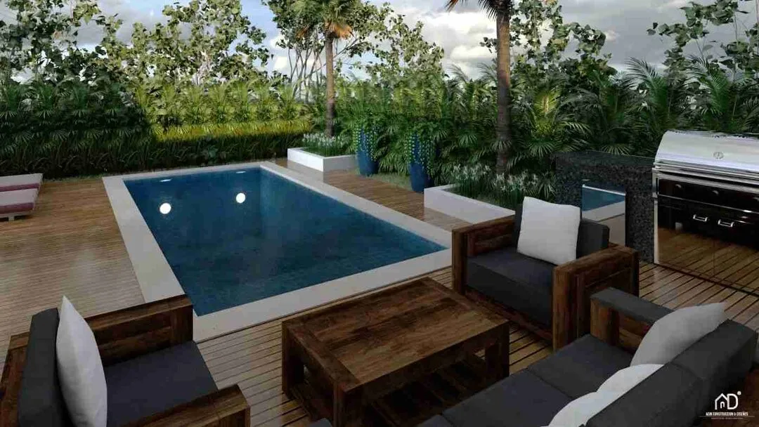 Wonderful 2BR Punta Cana Villa for sale large pool 13