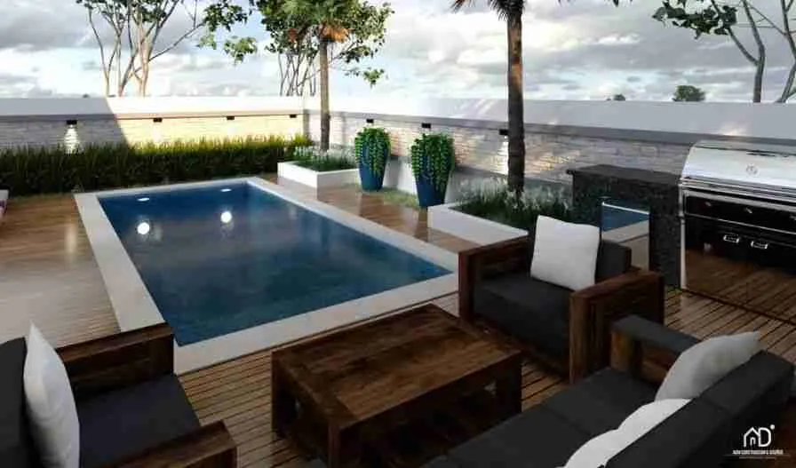 Wonderful 2BR Punta Cana Villa for sale large pool 14