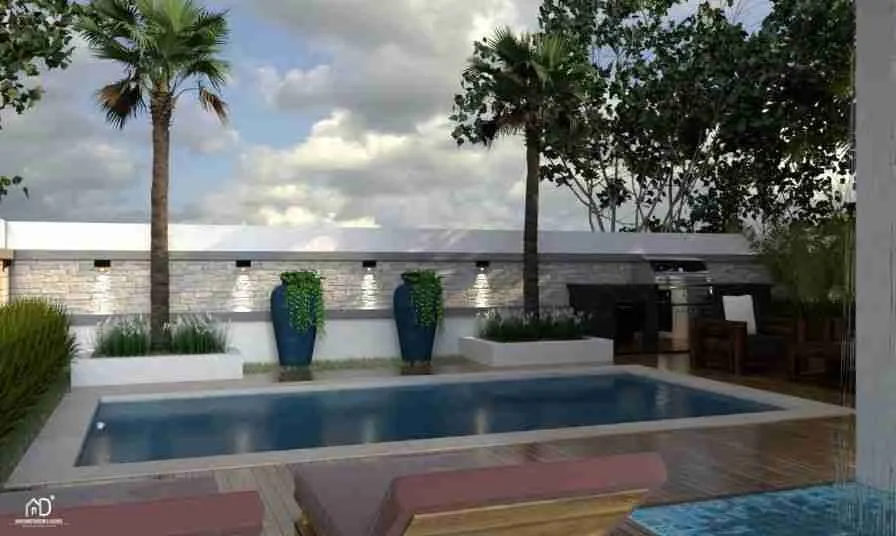 Wonderful 2BR Punta Cana Villa for sale large pool 15