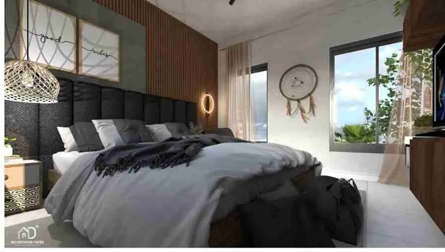 Wonderful 2BR Punta Cana Villa for sale large pool 19