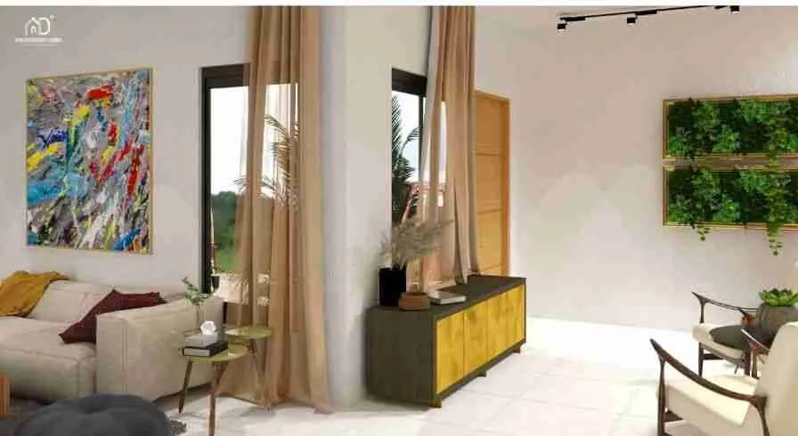 Wonderful 2BR Punta Cana Villa for sale large pool 24
