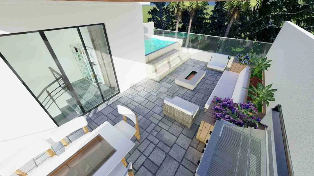 Wonderful 2BR Townhouses for sale with Jacuzzi and BBQ 12