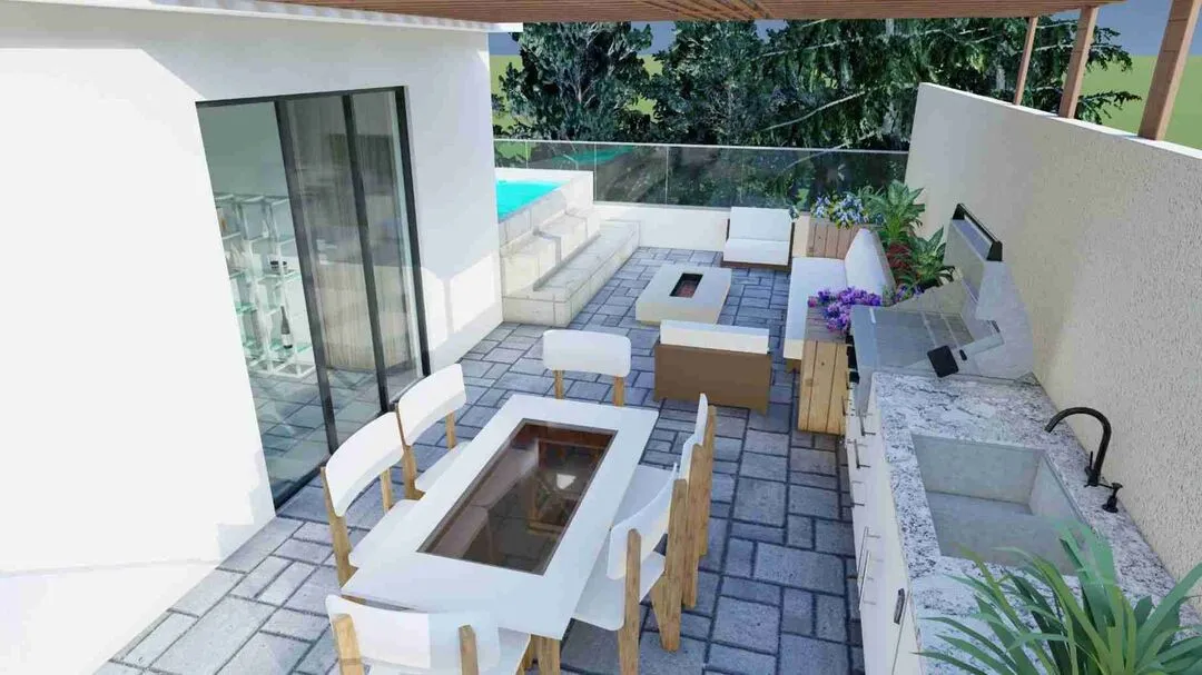 Wonderful 2BR Townhouses for sale with Jacuzzi and BBQ 19