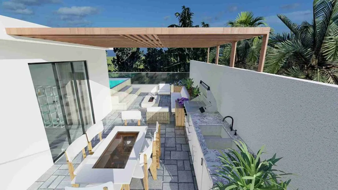 Wonderful 2BR Townhouses for sale with Jacuzzi and BBQ 22