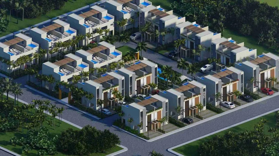 Wonderful 2BR Townhouses for sale with Jacuzzi and BBQ 29
