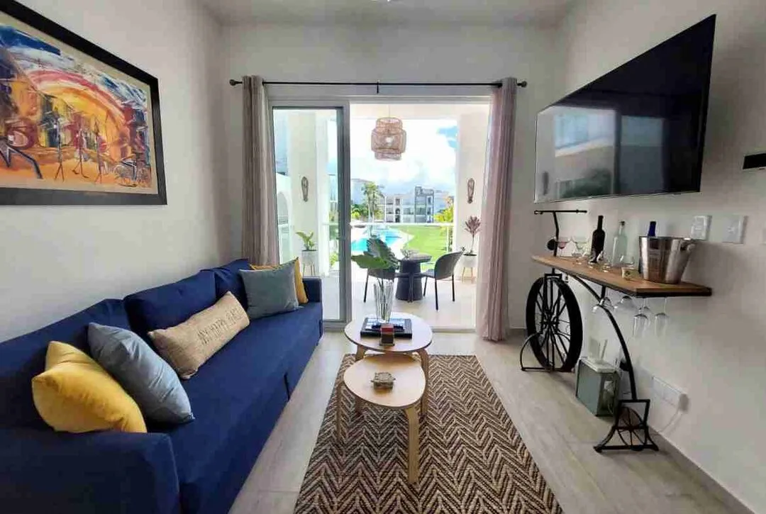 Amazing 1BR Condo for sale Fully furnished with golf and pool views in punta Cana 17