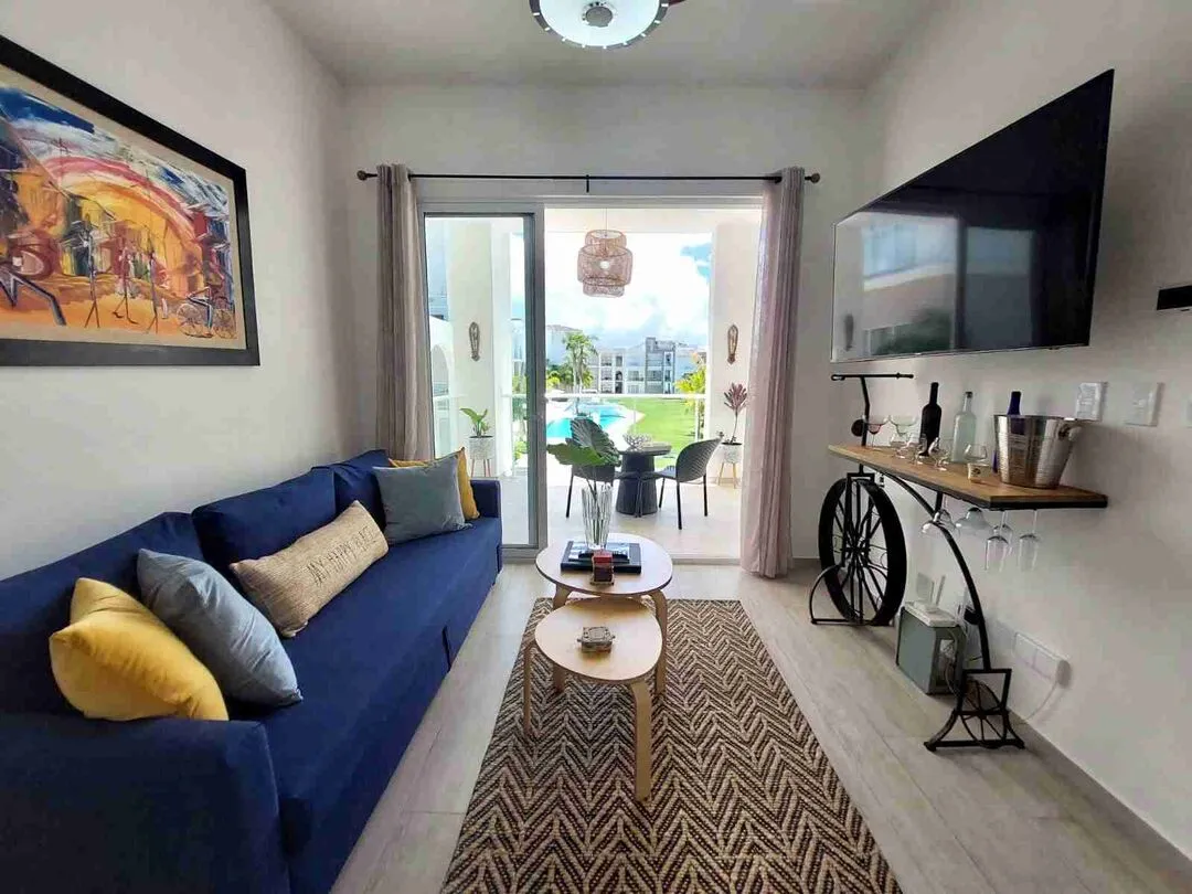 Amazing 1BR Condo for sale Fully furnished with golf and pool views in punta Cana 17 Amazing 1BR Condo for sale Fully furnished with golf and pool views in punta Cana 17