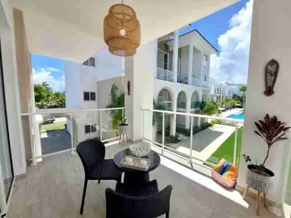 Amazing 1BR Condo for sale Fully furnished with golf and pool views in punta Cana 19