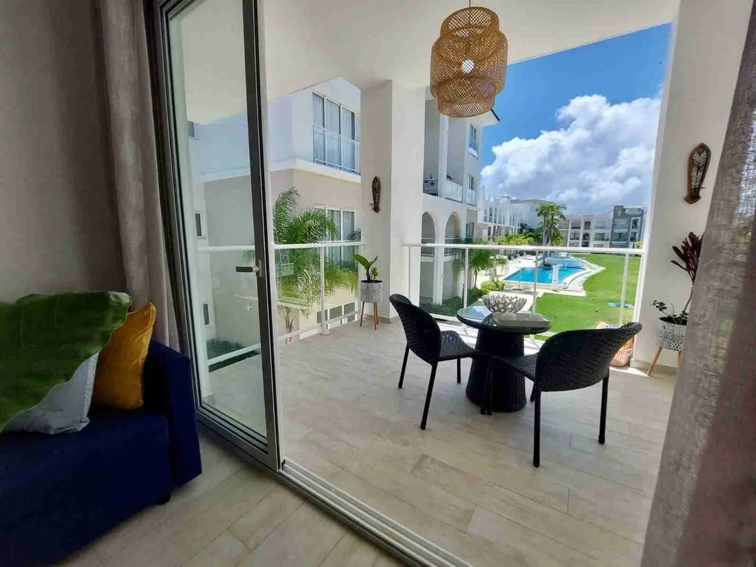 Amazing 1BR Condo for sale Fully furnished with golf and pool views in punta Cana 3 Amazing 1BR Condo for sale Fully furnished with golf and pool views in punta Cana 3