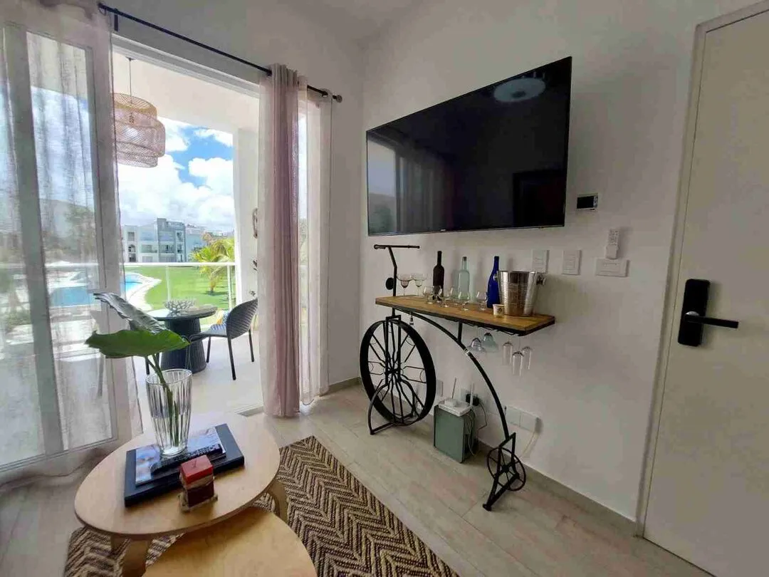 Amazing 1BR Condo for sale Fully furnished with golf and pool views in punta Cana 4 Amazing 1BR Condo for sale Fully furnished with golf and pool views in punta Cana 4