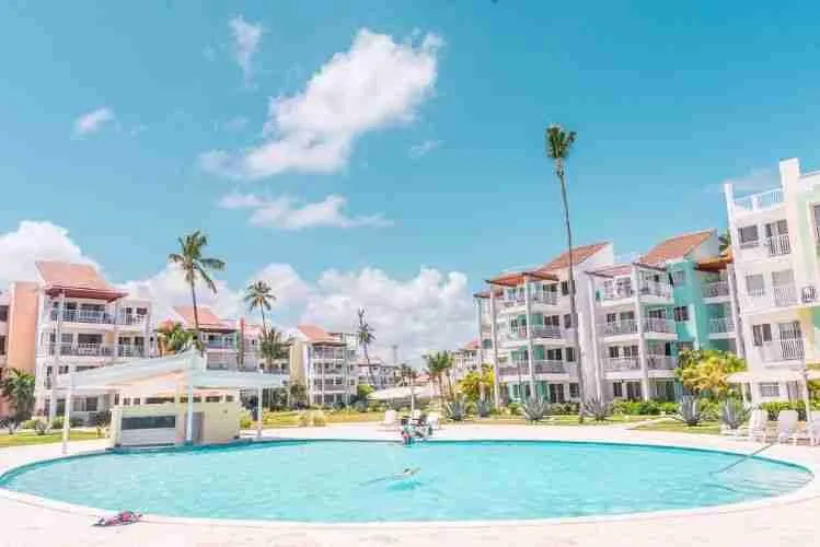 Beautiful 2BR Beachfront condo for sale Punta Cana, Fully Furnished ideal for vacations