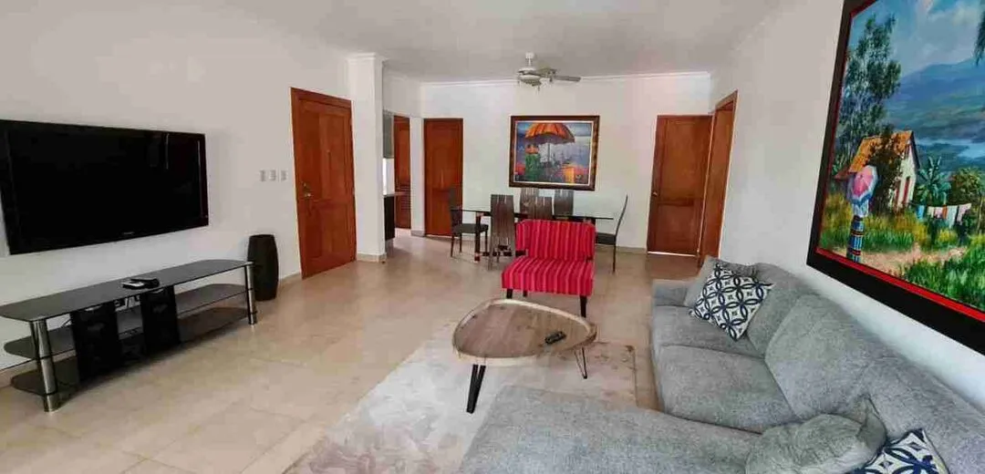 Charming 2BR Condo for sale Punta Cana Village pool gym. 10