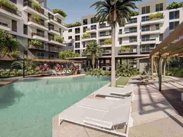 Modern 1BR Condo for sale ideal for invest Punta Cana las nubias.1 5