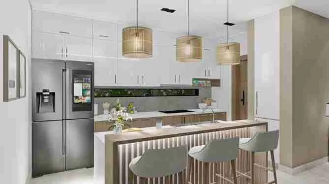 White Sands Maison : Belle Maison de 3 chambres à vendre à Punta Cana avec accès privé à la plage