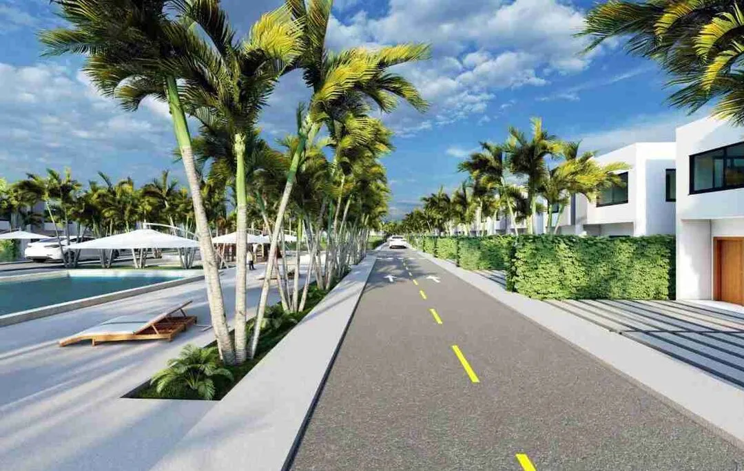 Stunning One bedroom Punta Cana Townhouse for sale with great amenities 1