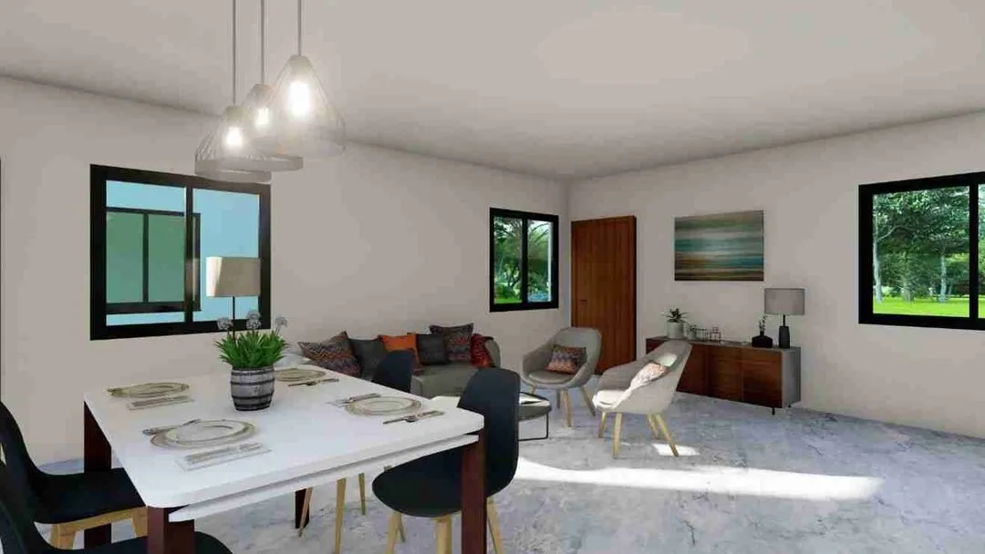 Stunning One bedroom Punta Cana Townhouse for sale with great amenities 19