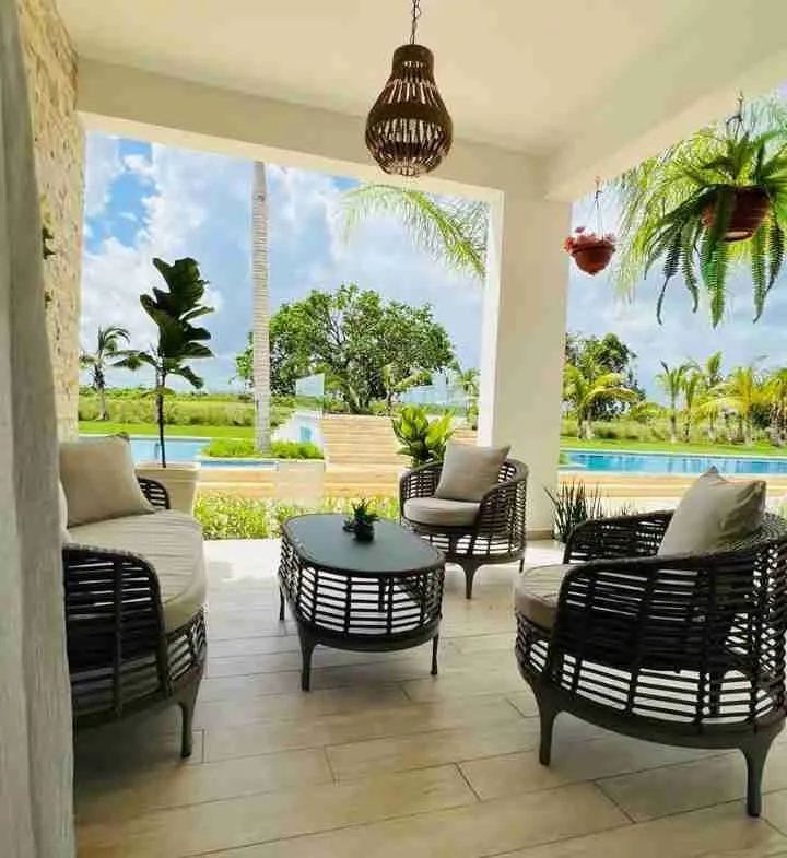 Breathtaking 2 BDR Condo for sale Punta Cana Fully Furnished Pool and golf views 3