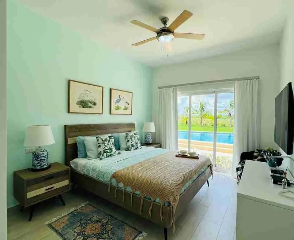 Breathtaking 2 BDR Condo for sale Punta Cana Fully Furnished Pool and golf views 5