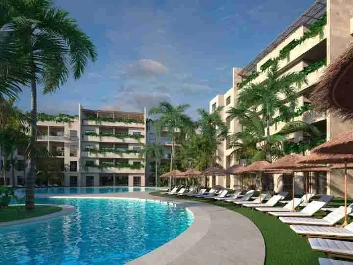 Impressive 2BR Condo for sale Punta Cana with Pool Views and great amenities 14