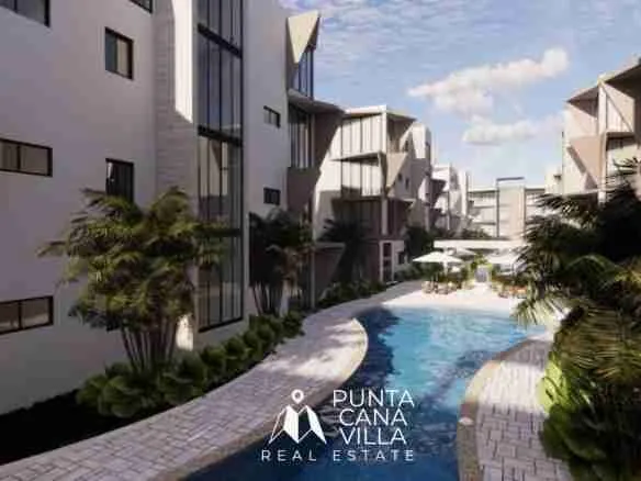 Luxury 1BDR Punta Cana Apartment for sale with Jacuzzi