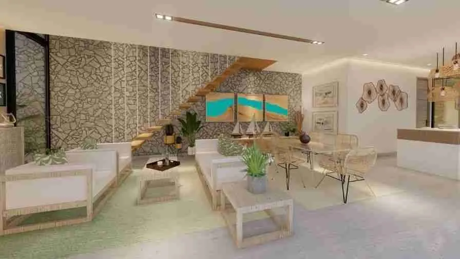 Magnificent 3BR Villa for sale Punta Cana, located 3 minutes from the Best Beaches and Malls